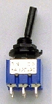 On-On-On Mini Toggle Switch DPDT Image