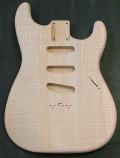 Alder Thinline Strat - 1 Piece Figured Maple Top