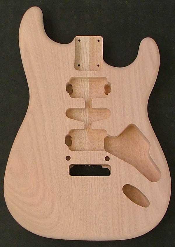 Mahogany Strat Body Image