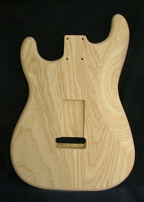 Two Piece Swamp Ash Strat Body Image