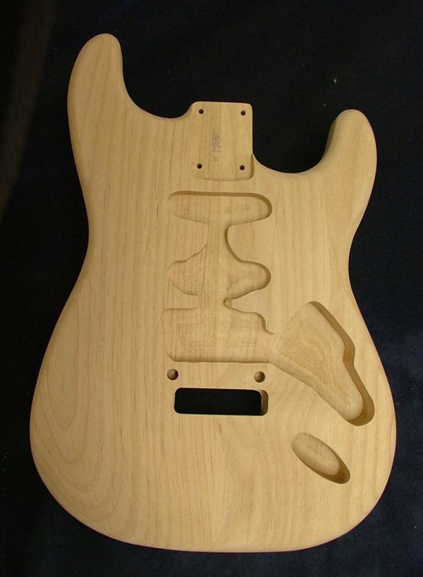 Two Piece Alder Franken-Strat Body Image