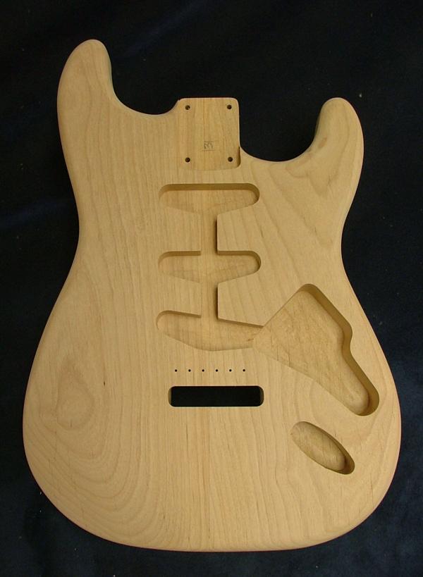 Two Piece Alder Strat Body Image