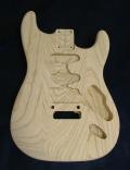 Three Piece Swamp Ash Franken-Strat Body