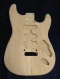 Two Piece Swamp Ash Franken-Strat Body
