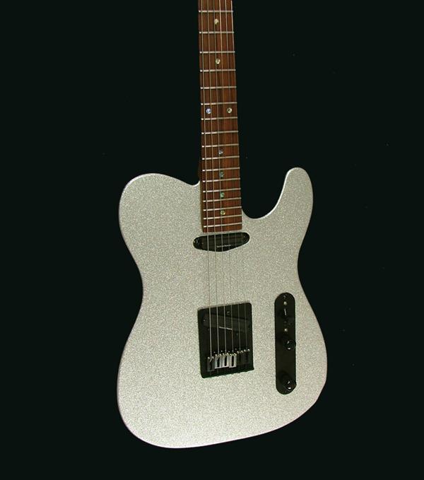 Artizan Silver Flake Tele Electric Guitar Image