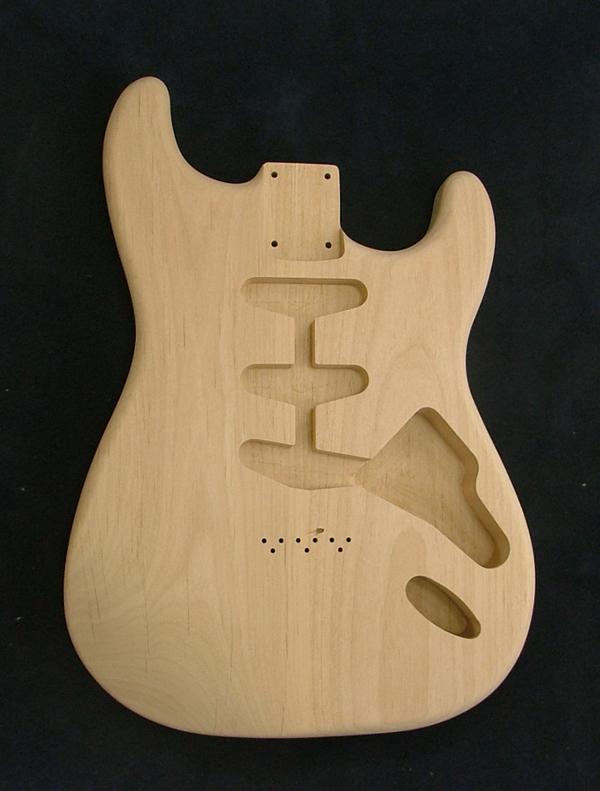 Two Piece Alder Strat Body Image