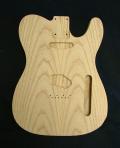 Two Piece Swamp Ash Thinline Tele Body