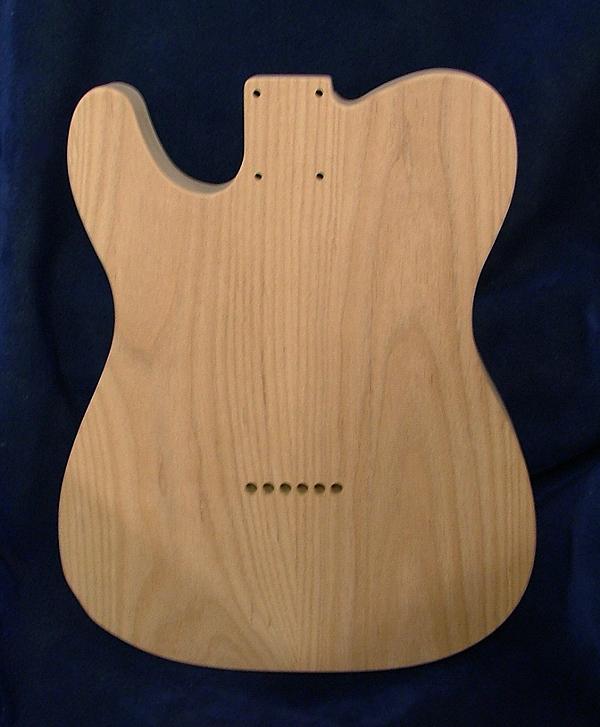 Two Piece Alder Tele Deluxe Body Image