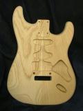 Two Piece Swamp Ash Franken-Strat Body