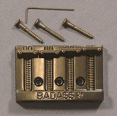 Leo Quan Bad Ass 4 String Bass Bridge Dimensions