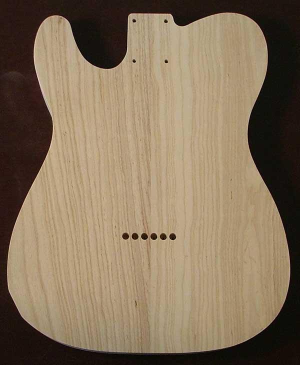 Swamp Ash Tele Thinline Body Image