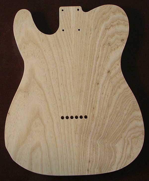 Swamp Ash Tele Thinline Body Image