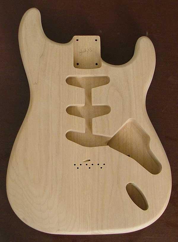 Alder Strat Body Image