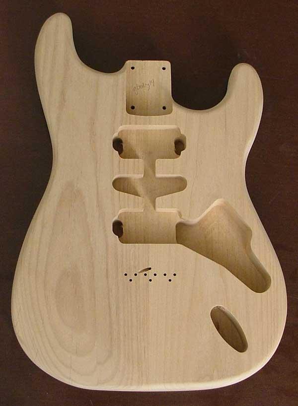 Alder Strat Body Image