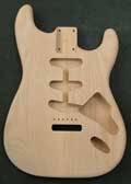 Stratocaster® Alder Electric Guitar Body Image