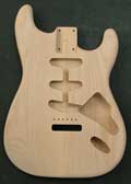 Stratocaster&reg; Alder Electric Guitar Body Image